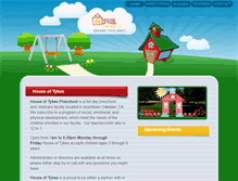 Tablet Screenshot of houseoftykes.com